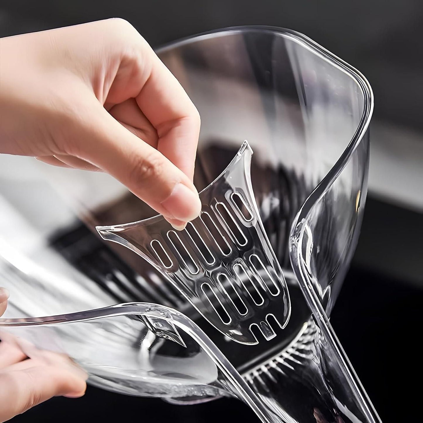 🌀 DualSink Drain Basket Funnel - Pack of 2 🥗✨